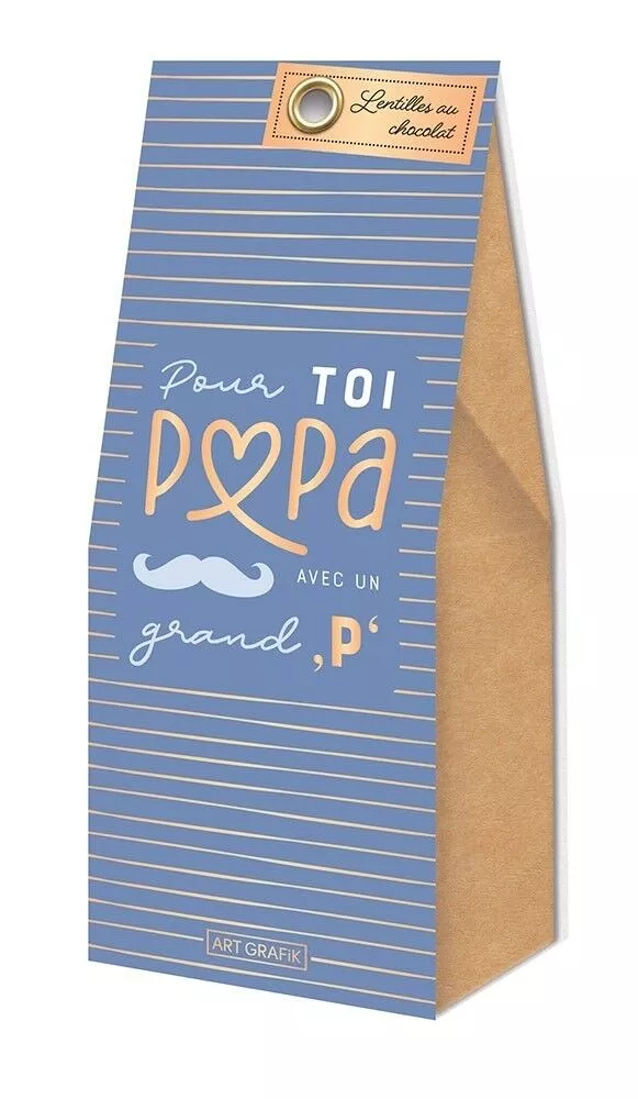 Lentilles au chocolat "Pour toi Papa"