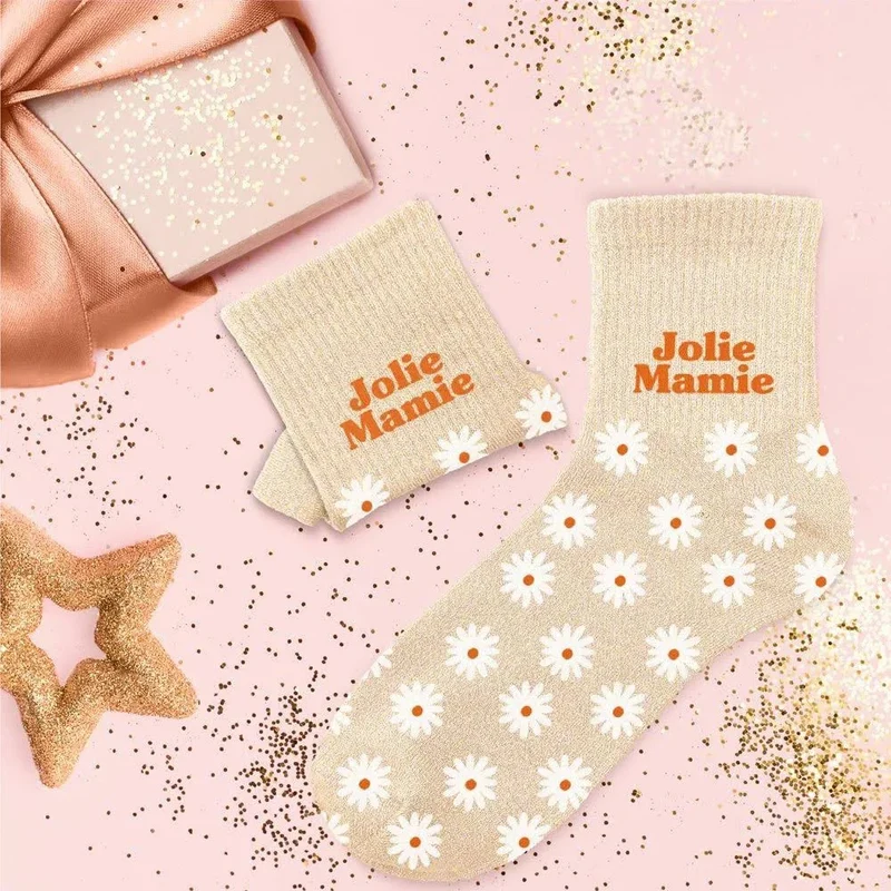 Chaussettes Mamie / Taille unique : 36-42