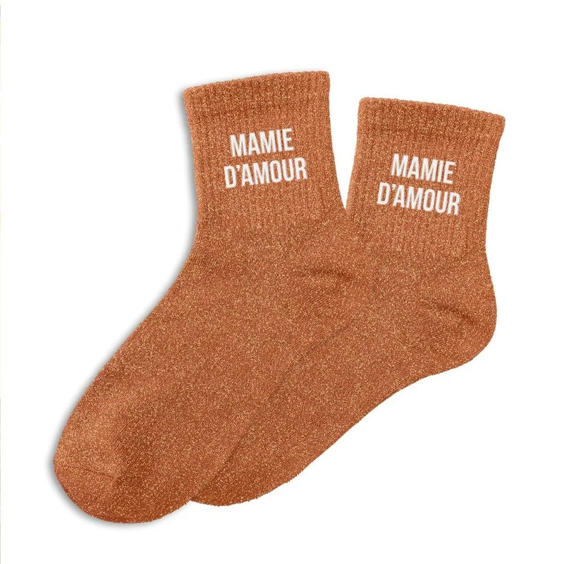 Chaussettes Mamie / Taille unique : 36-42