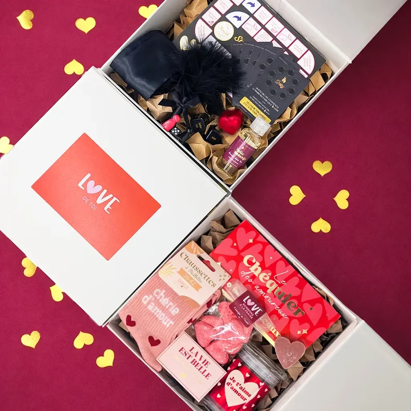 Box Saint-Valentin à personnaliser