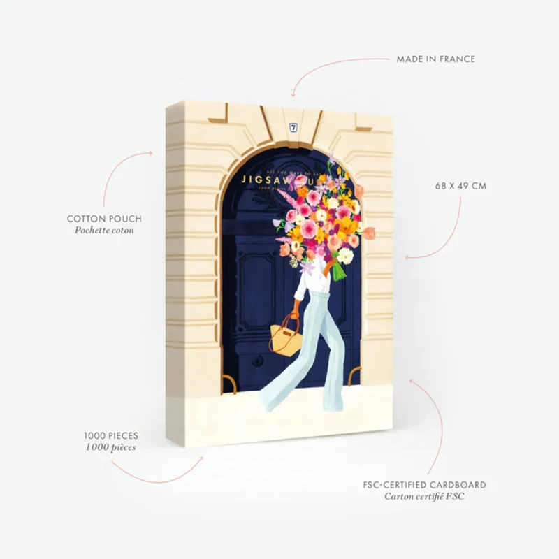Puzzle Parisian Door - 1000 pièces