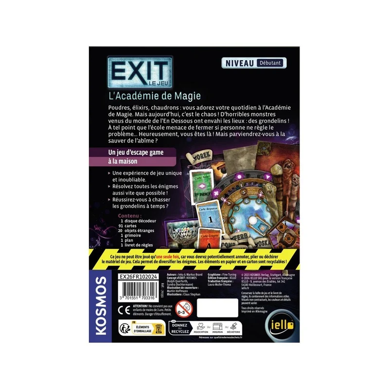 Exit : L'Académie de Magie