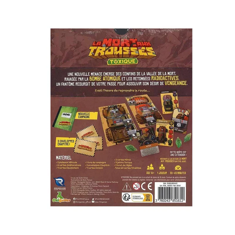 La Mort aux Trousses - Extension Toxique