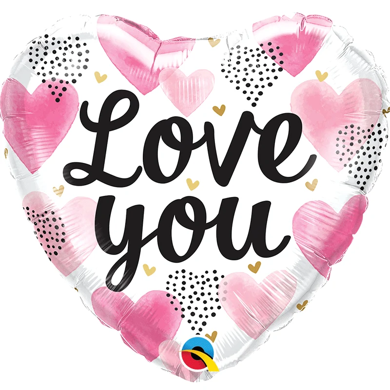 Ballon hélium "Love you"