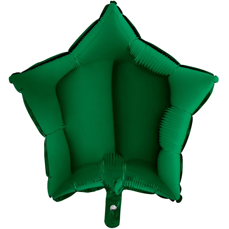 Ballon hélium étoile vert