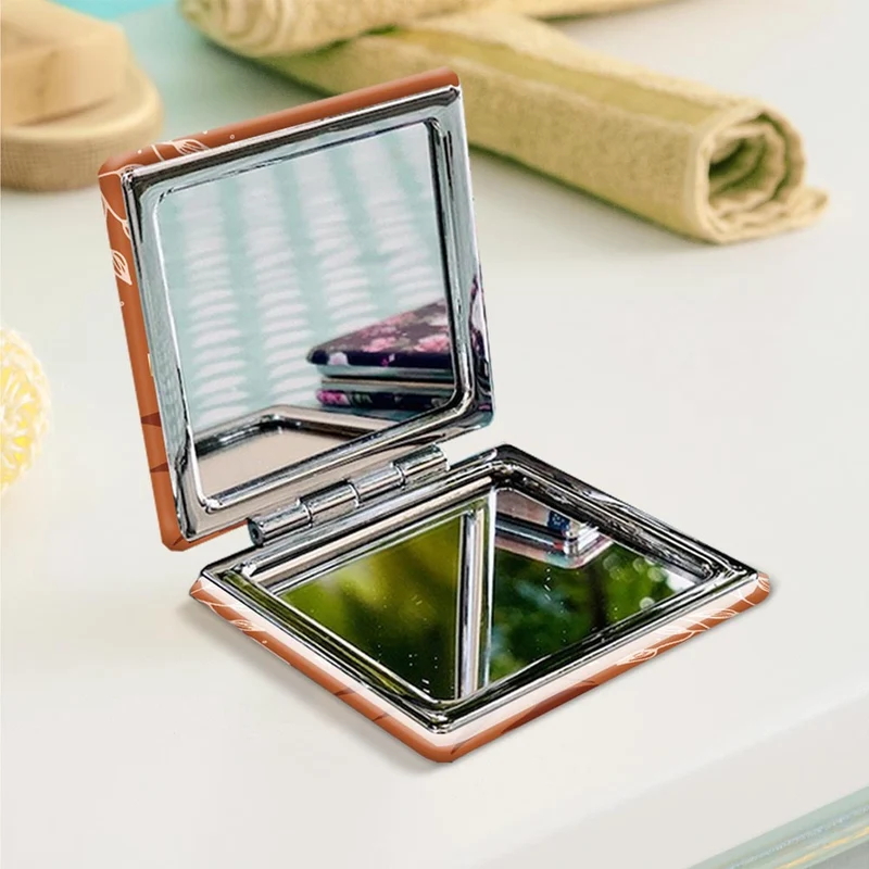 Miroir de poche "Maman que j'aime à la folie !"