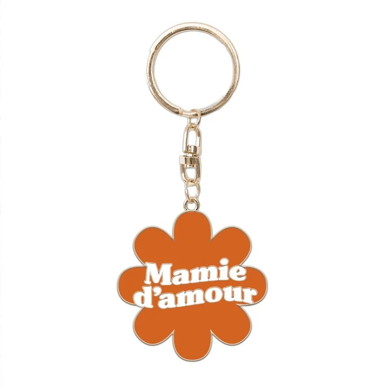 Porte-clés "Mamie d'amour"