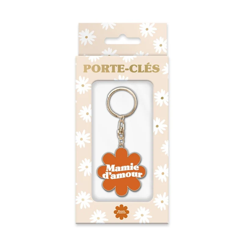 Porte-clés "Mamie d'amour"