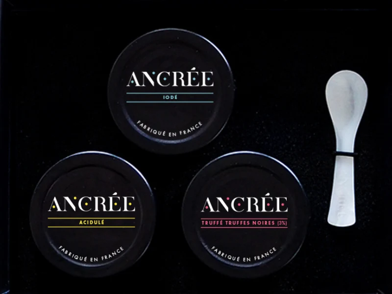 Coffret 3 saveurs de caviar végétal (45g)