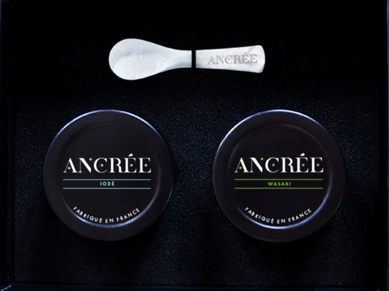Coffret 2 saveurs de caviar végétal 45g