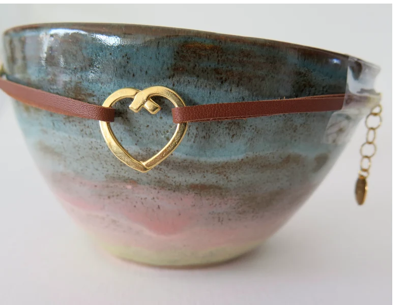 Bracelet ajustable sur cuir