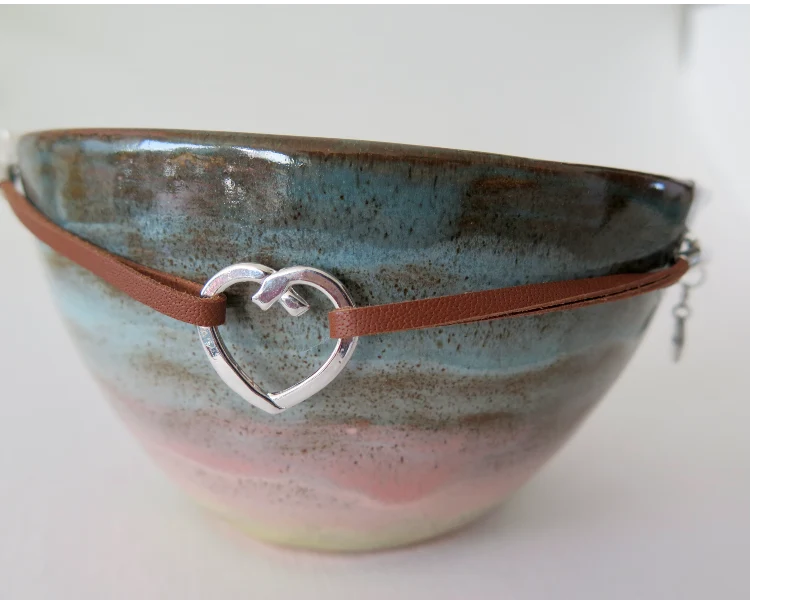 Bracelet ajustable sur cuir