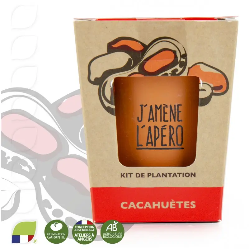 Kit de plantation de cacahuètes - J'amène l'apéro