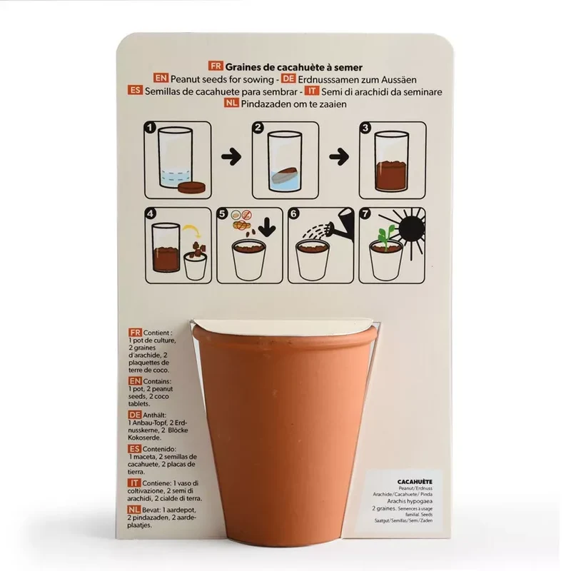 Kit de plantation de cacahuètes - J'amène l'apéro