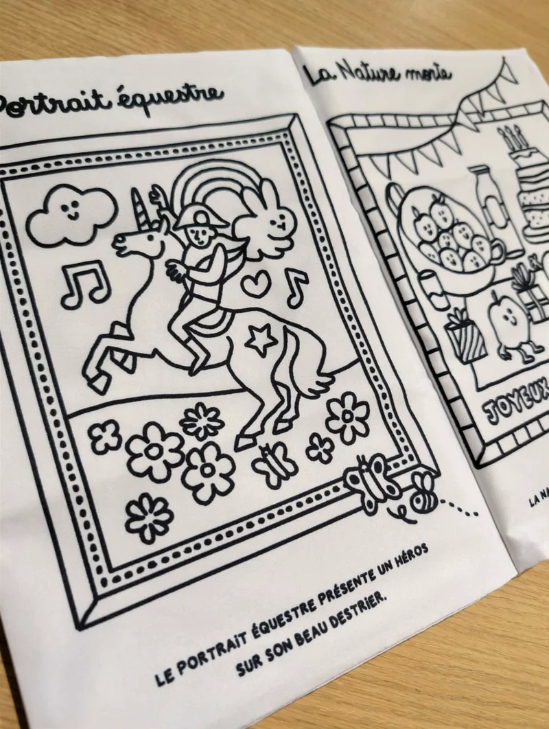 La gazette à colorier