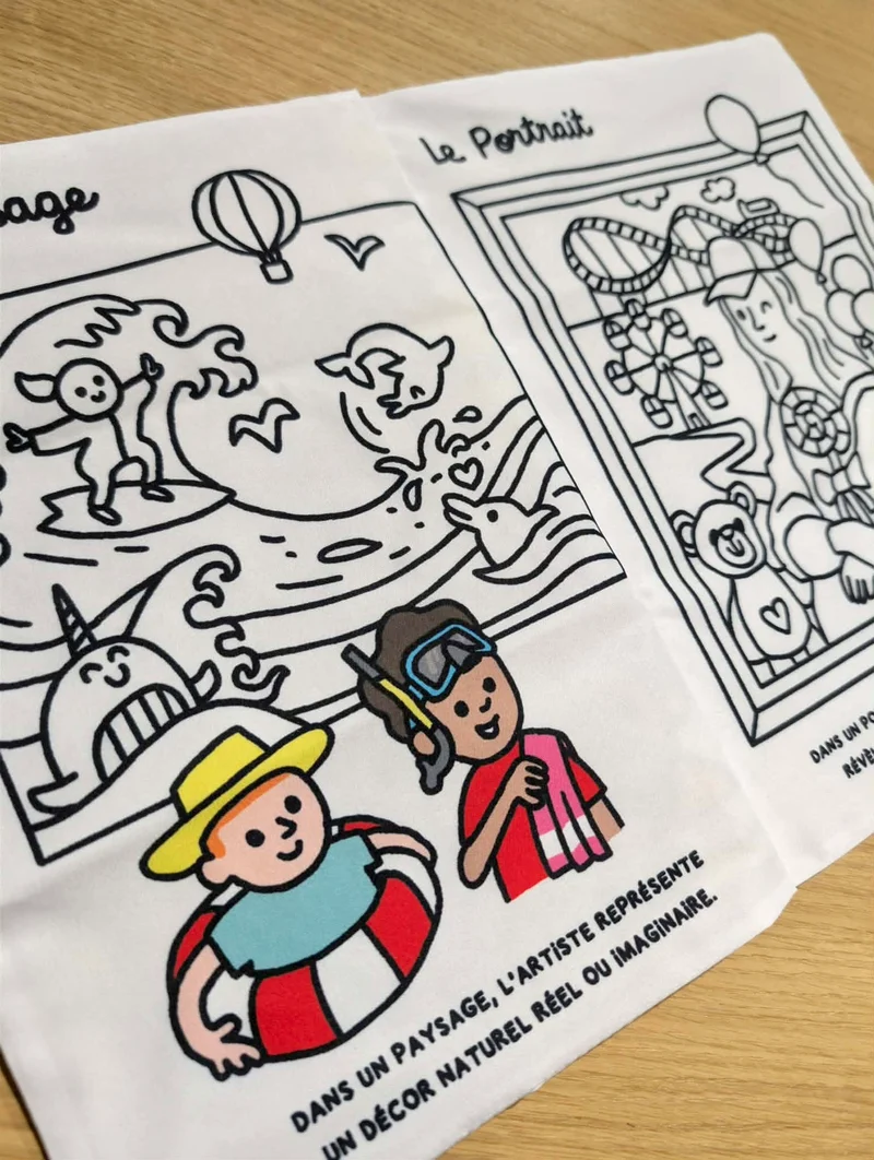 La gazette à colorier