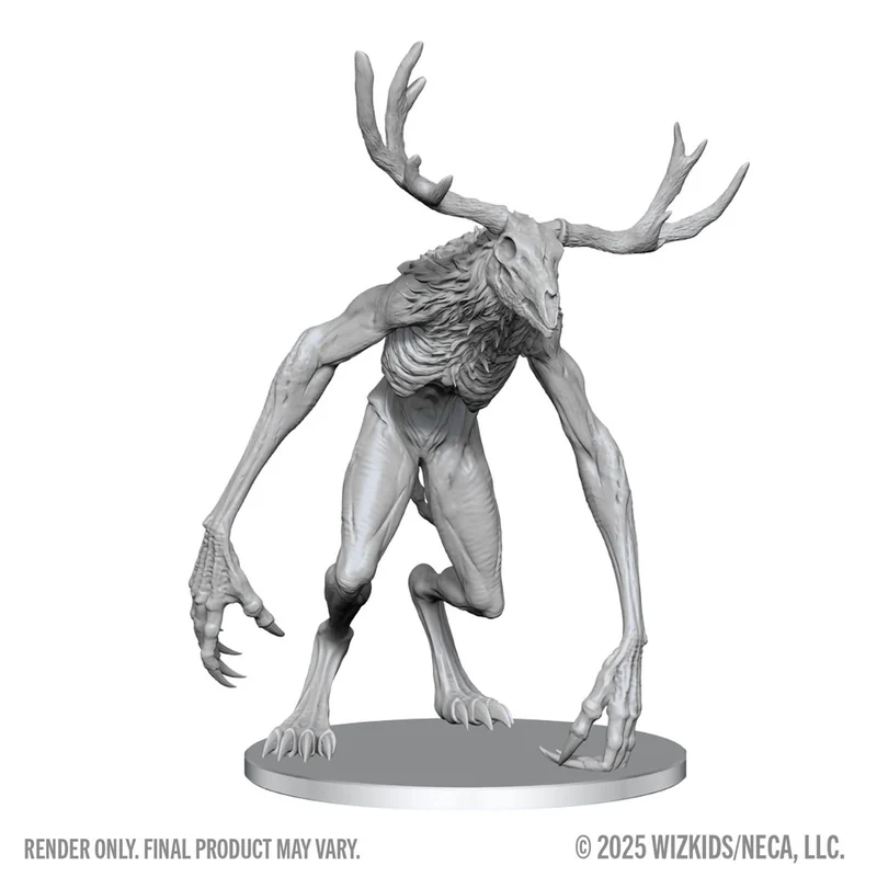 WIZKIDZ MINIS : FIGURINES D&D NON PEINTES WV28 WENDIGO