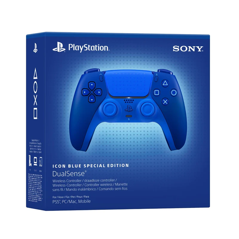 PS5 PlayStation 5 DualSense Wireless Controller Icon Blue Special Edition