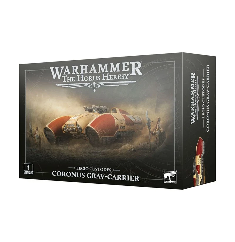 HÉRÉSIE D'HORUS : LEGIO CUSTODES : CORONUS GRAV-CARRIER