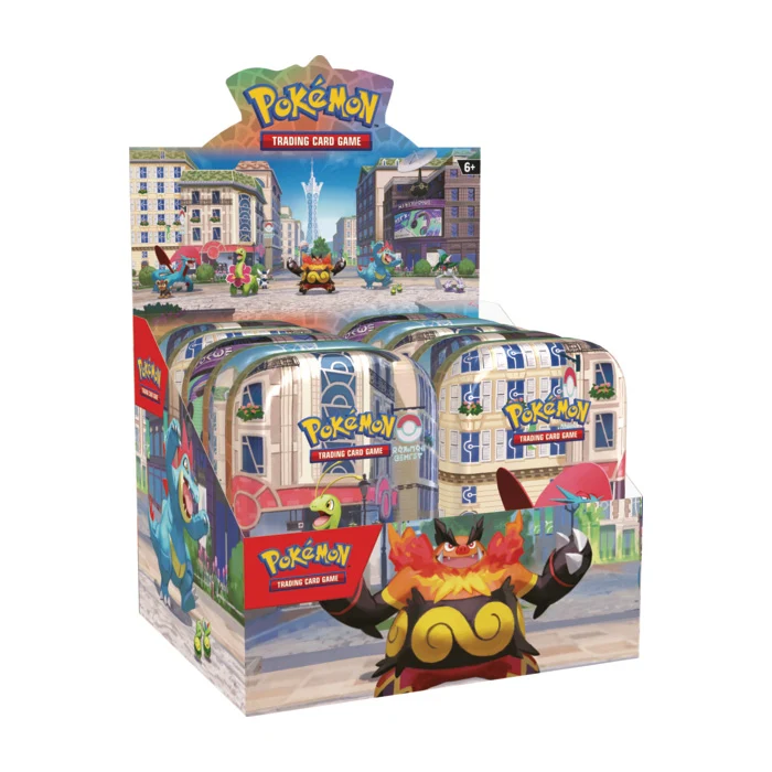 JCC POKÉMON : MINI-BOÎTE EN MÉTAL LUMIOSE