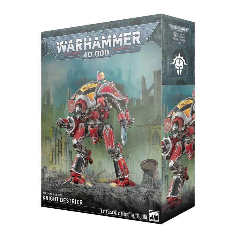 40K : CHEVALIERS IMPÉRIAUX : CHEVALIER DESTRIER