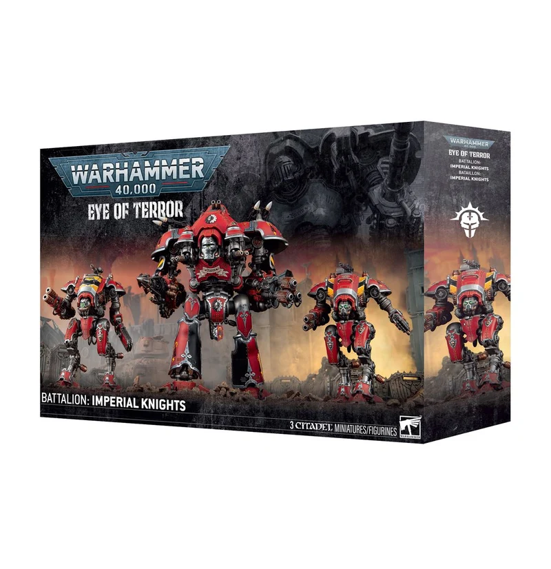 WARHAMMER 40K : BATAILLON DE L'ŒIL DE LA TERREUR : CHEVALIERS IMPÉRIAUX