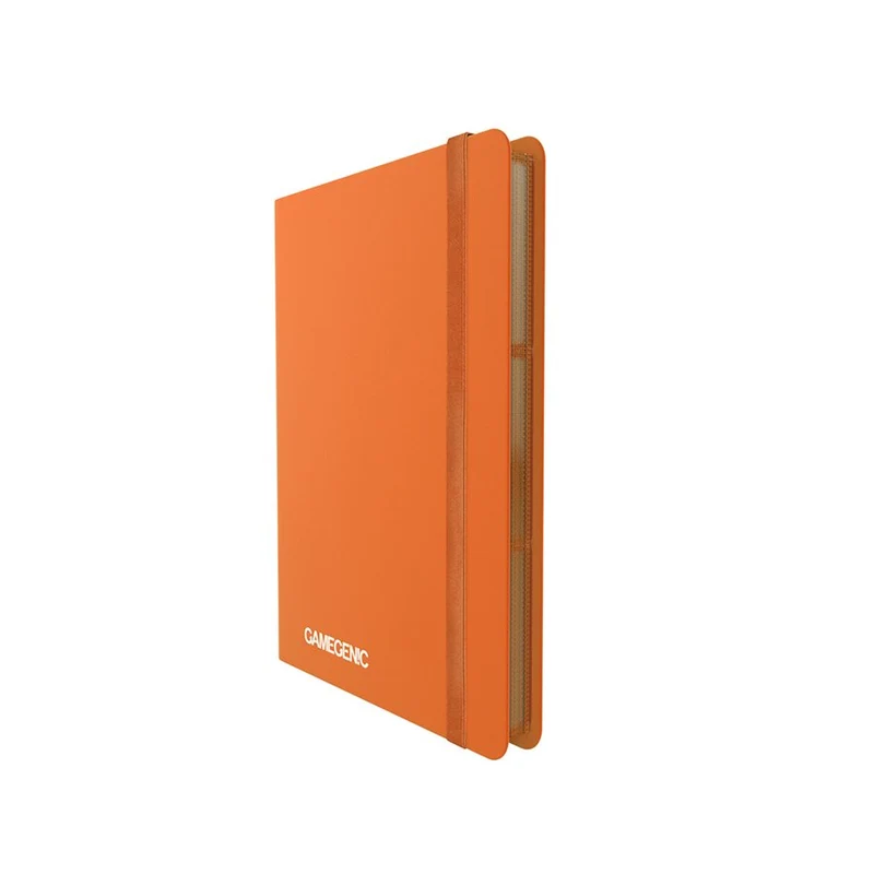 GAMEGENIC - CLASSEUR DÉCONTRACTÉ 18 PAQUETS - ORANGE
