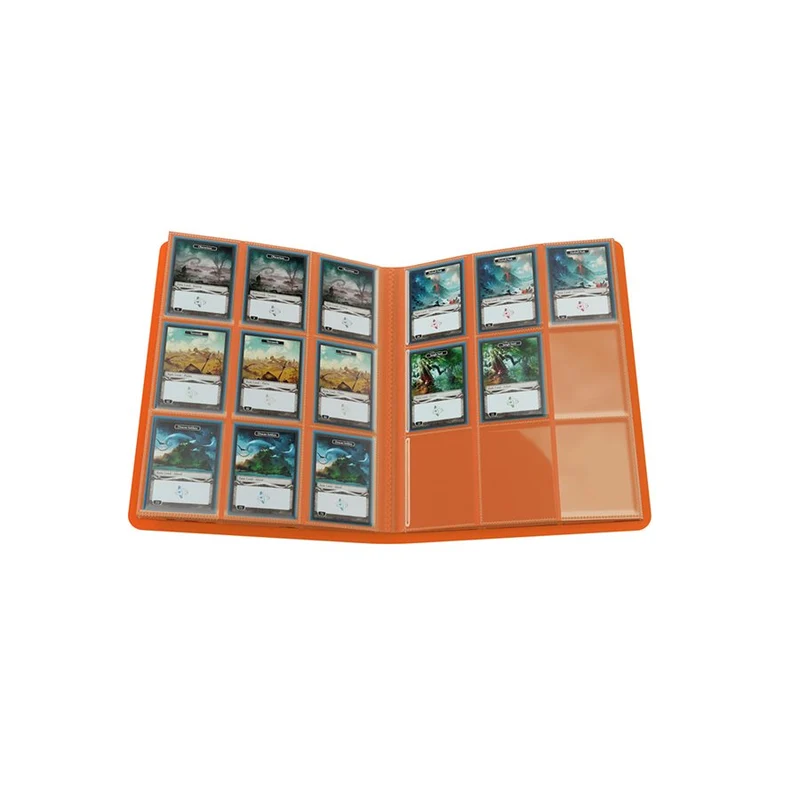 GAMEGENIC - CLASSEUR DÉCONTRACTÉ 18 PAQUETS - ORANGE
