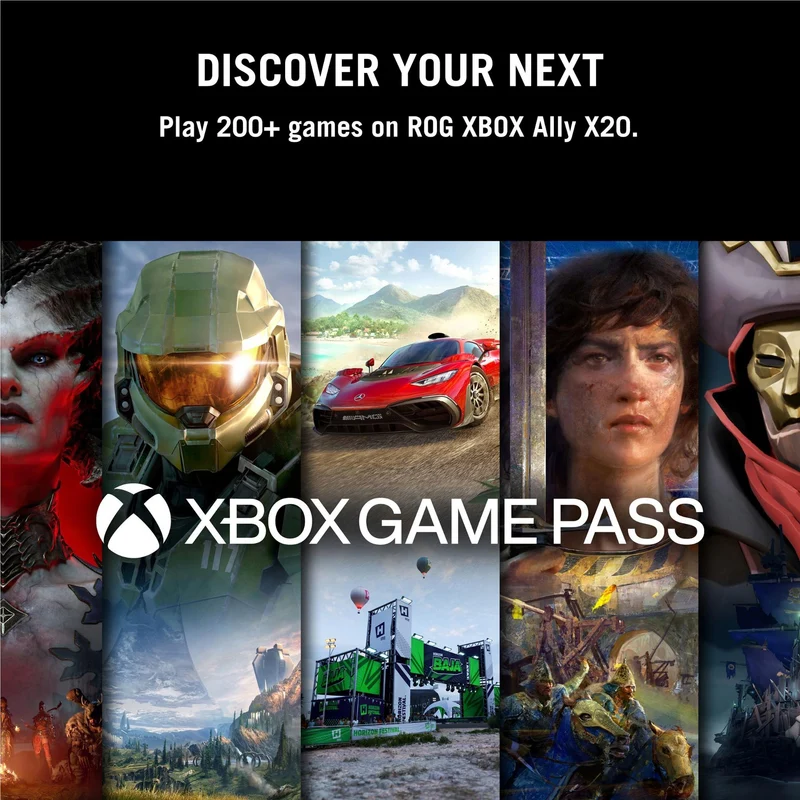 ROG Xbox Ally X20 AMD Ryzen AI Z2 Extreme 24GB 1TB 120Hz Gaming Handheld (80Wh)