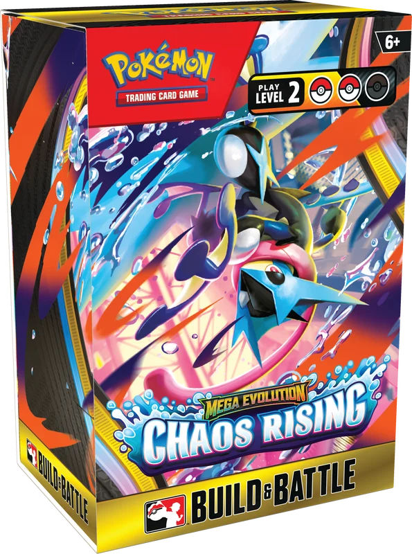 JCC POKÉMON ME04 : BOÎTE DE CONSTRUCTION ET DE COMBAT CHAOS RISING