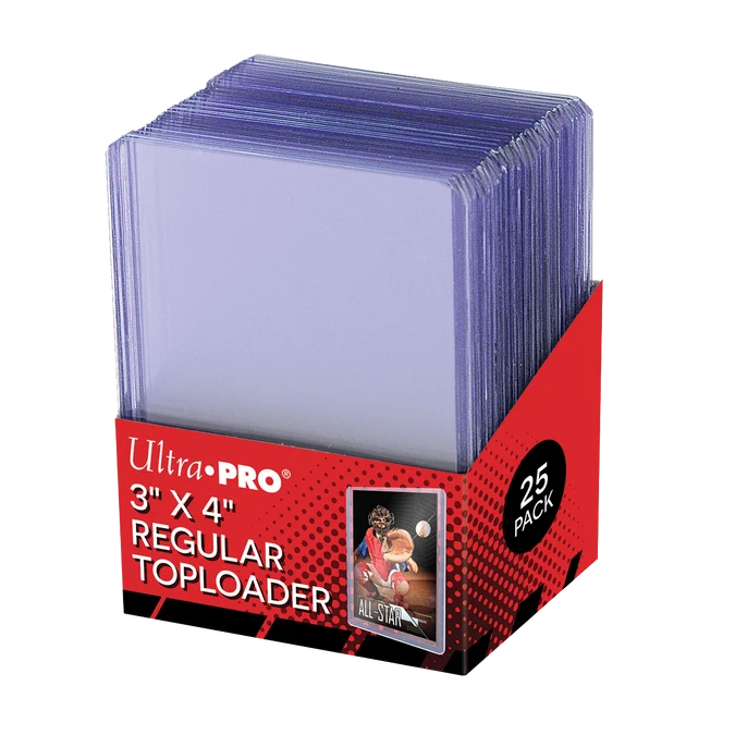 UP TOPLOAD 3X4 RÉGULIER TRANSPARENT 25CT