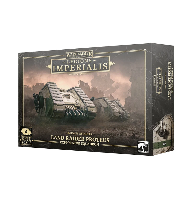 LEGIONS IMPERIALIS : LEGIONES ASTARTES LAND RAIDER PROTEUS SQUADRON