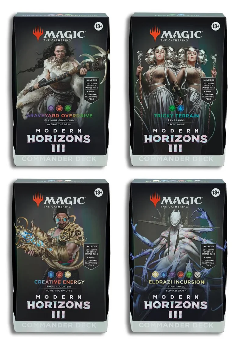 MODERN HORIZONS 3 : DECKS DE COMMANDANT