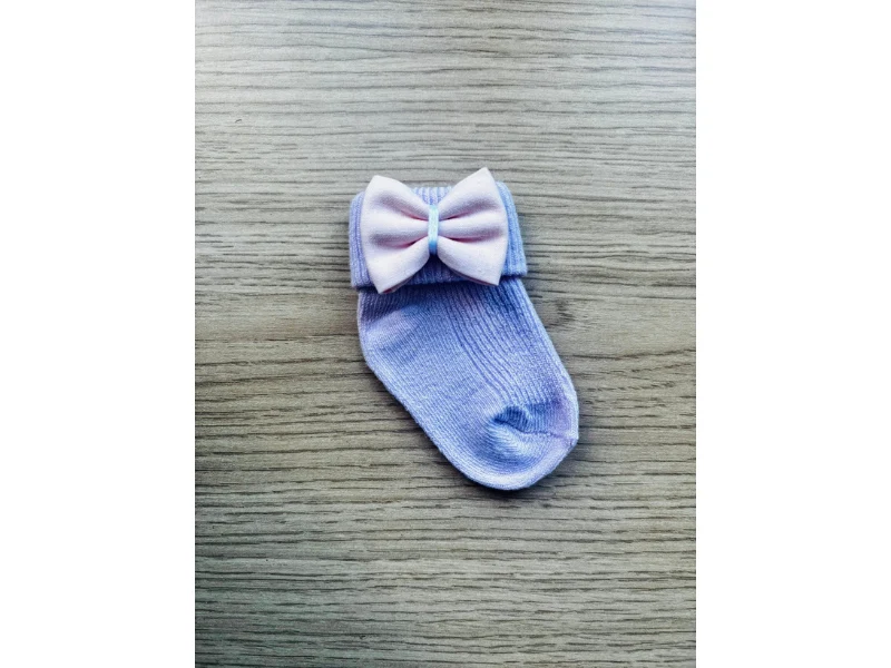 Box 4 saisons : Paire de chaussette noeud pour bébé