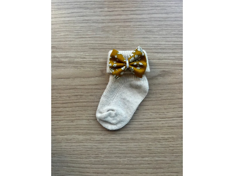 Box Hiver : Paire de chaussette noeud pour bébé