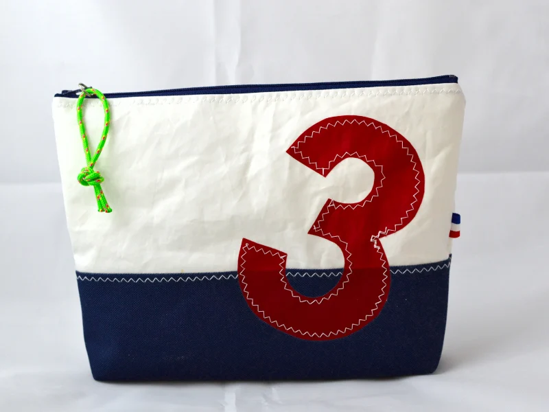 Pochette en voile recyclée