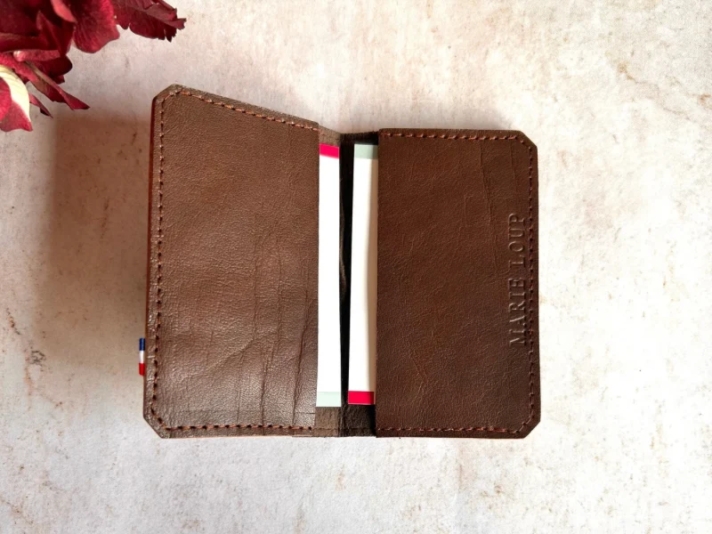 Porte-cartes livret
