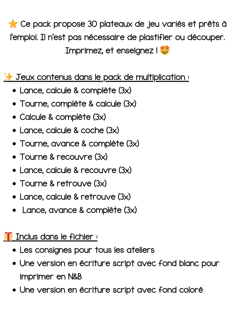 La table de 2