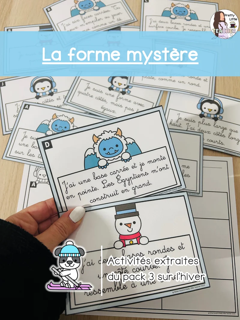 Devinettes sur les formes (3x)