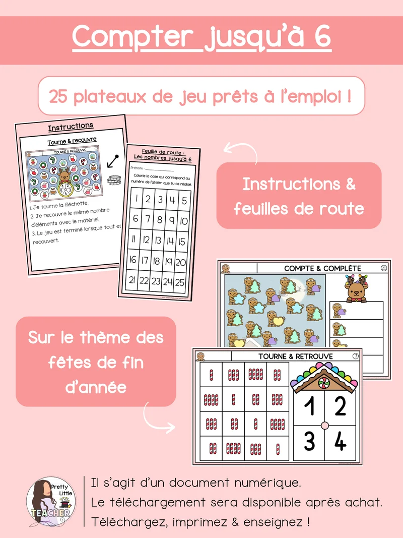 Compter jusqu'à 6