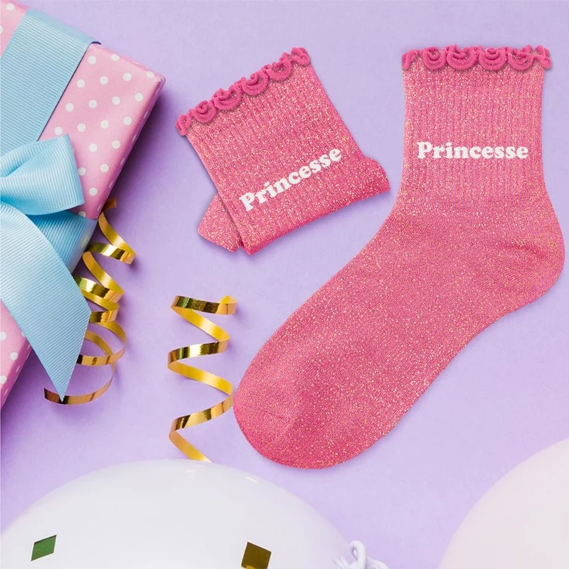 Chaussettes 6 à 10 ans enfant - Princesse