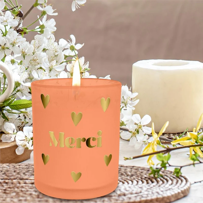Bougie "Merci"