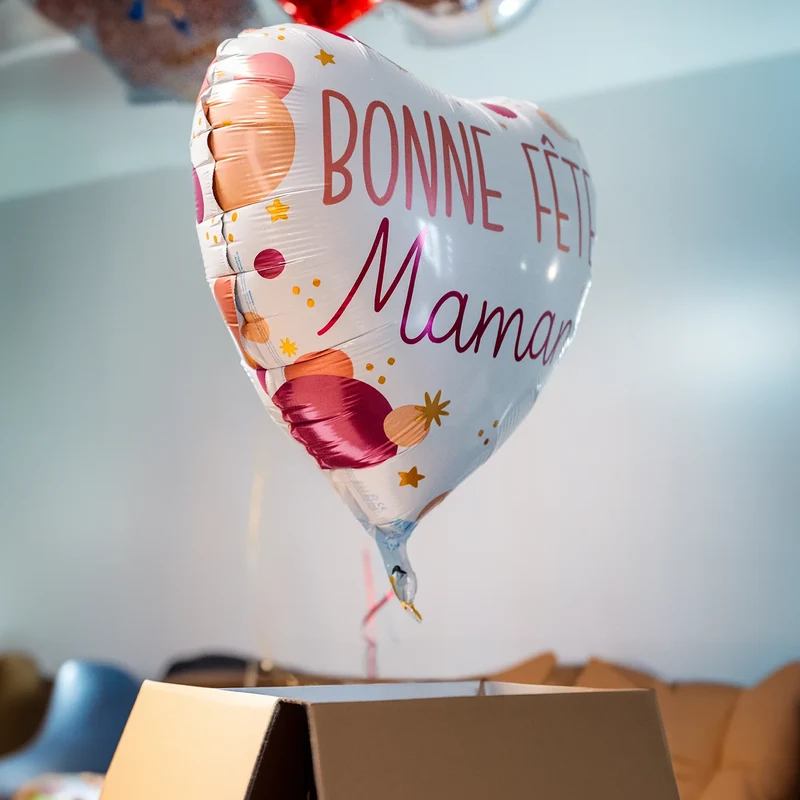 Box ballon fête des mères