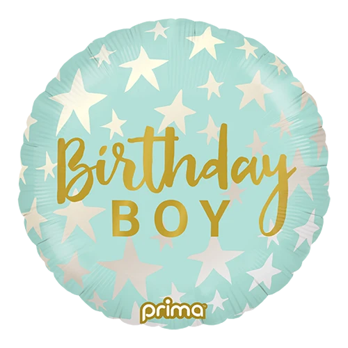 Ballon hélium "Birthday boy"