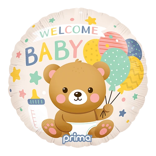 Ballon hélium "Welcome baby"