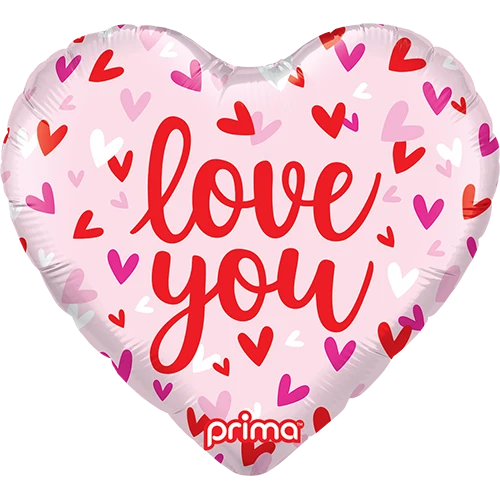 Ballon hélium "Love you"