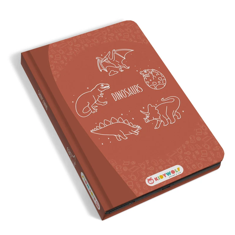 Mini Tablette à Dessin Kidydraw 30 Dinosaures