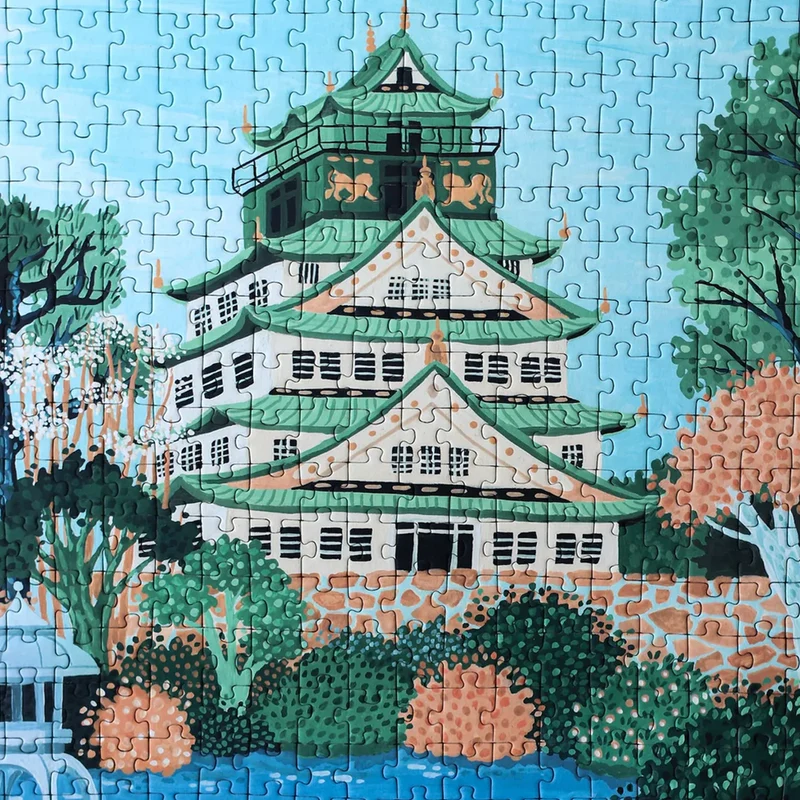 Puzzle Osaka Castle - 500 pièces