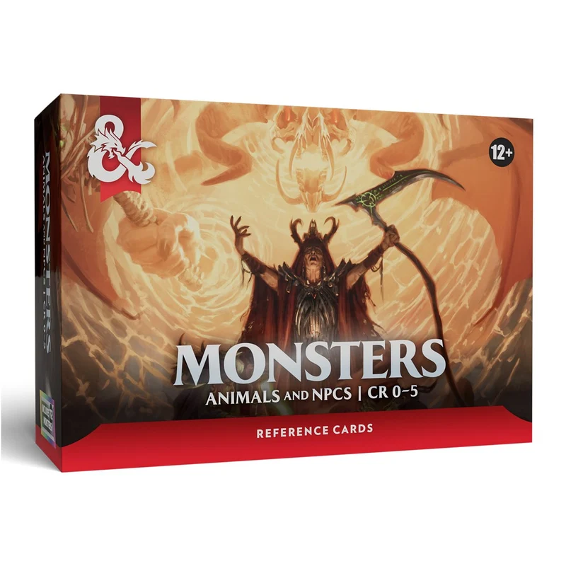 FICHE DE RÉFÉRENCE D&D : MONSTRES - ANIMAUX ET PNJ [ÉDITION 2026]
