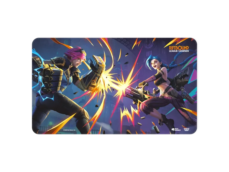 Tapis de jeu UVS - RIFTBOUND - VI contre Jinx